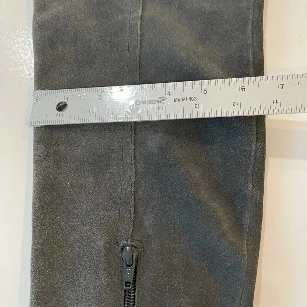Corso Como Over the knee Suede gray Boots Size 6M